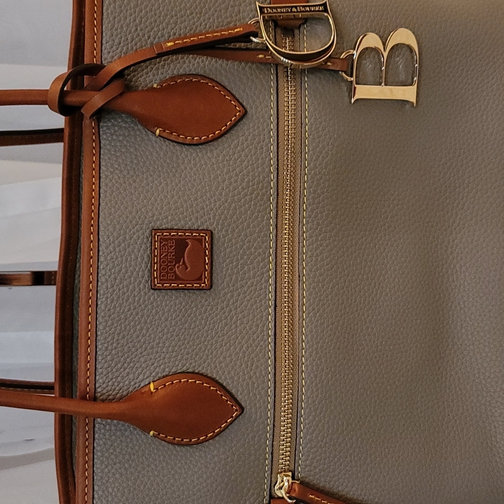 Dooney & Bourke Pebble Leather Tote - Picture 5 of 13